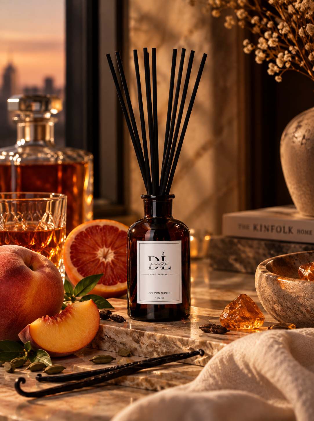 Golden Dunes - Premium klasės namų kvapas
